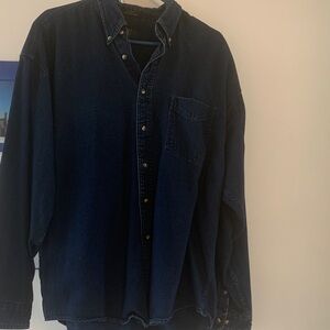 Club Room Dark Blue Men's Shirt
